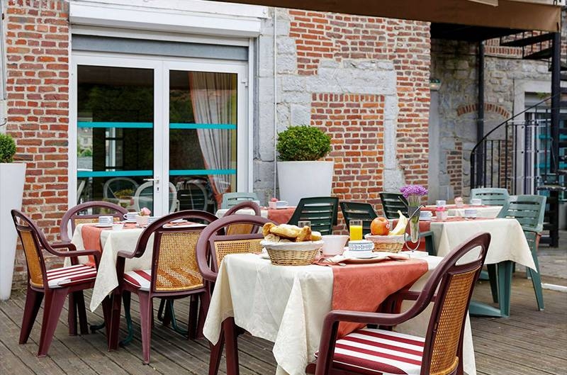 Le restaurant - Le Roosevelt - Givet - Restaurant terrasse Givet